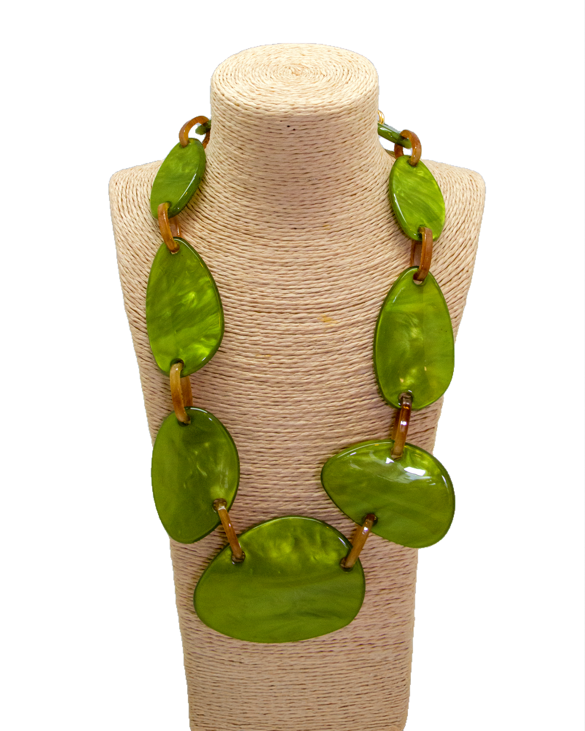 Collar Hoja Tropical