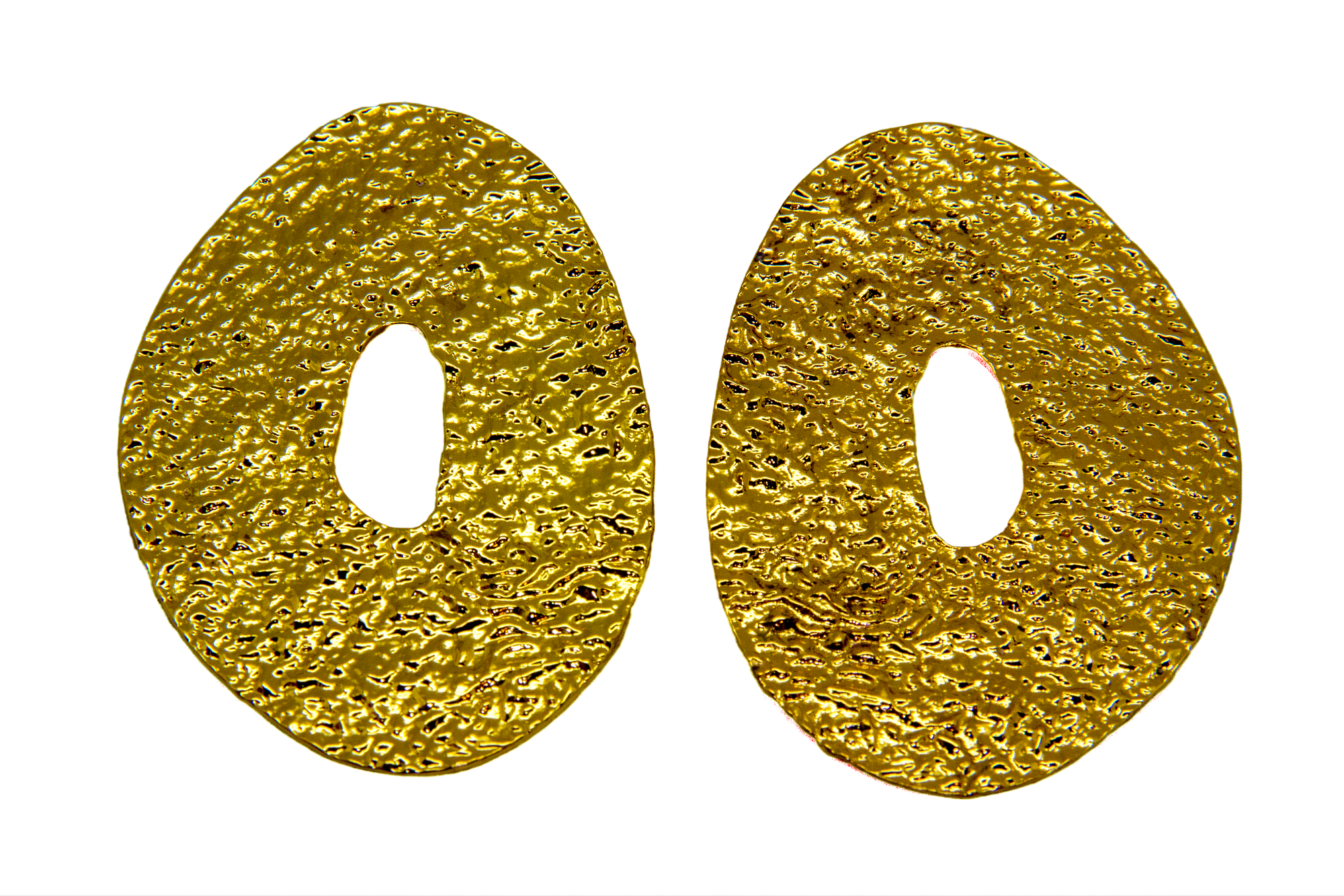 Aretes "Roca de Oro"