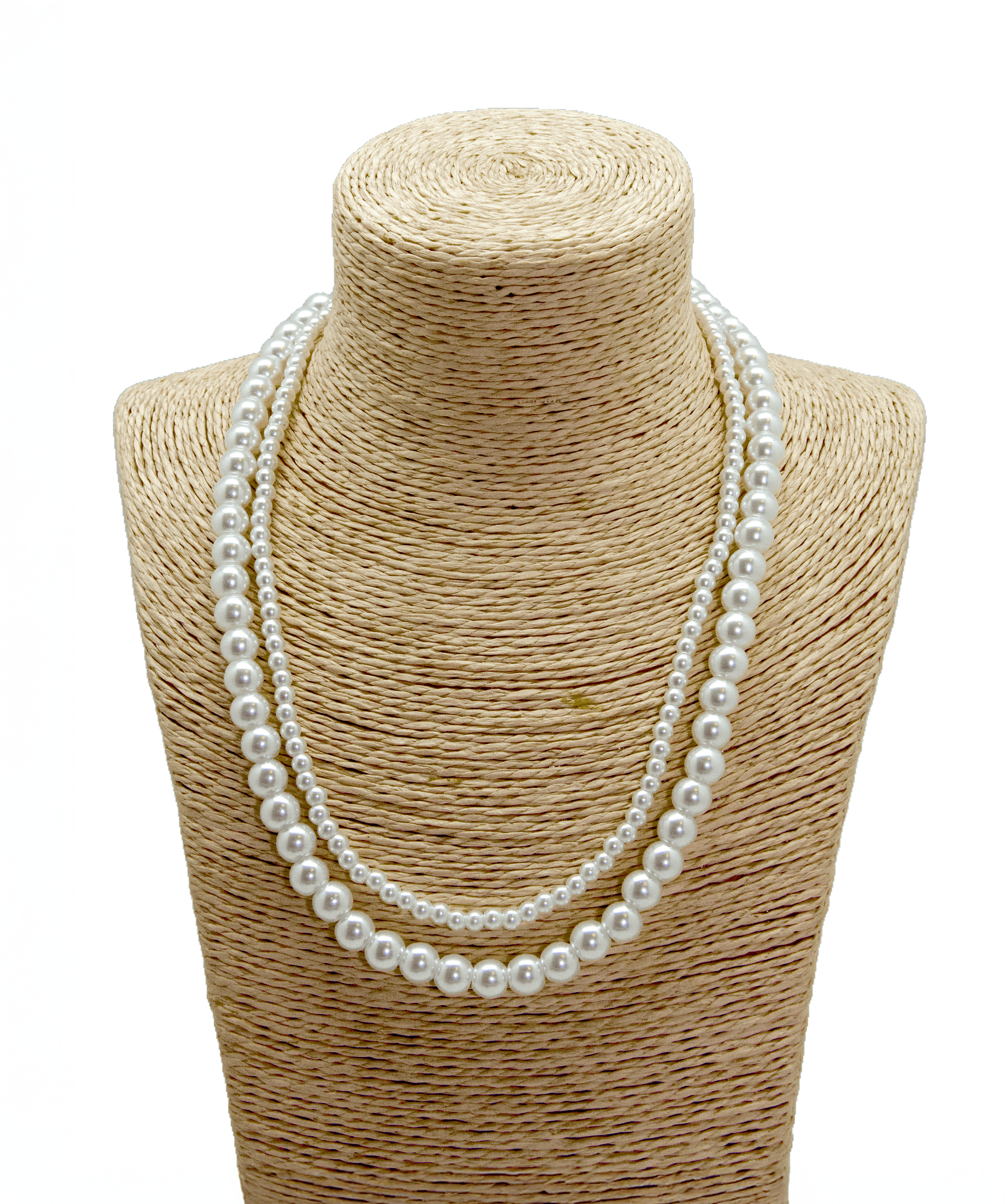 Collar Dúo de Perlas