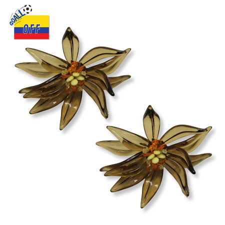Aretes Cristal de Sepia