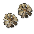 Aretes Anémona Dorada