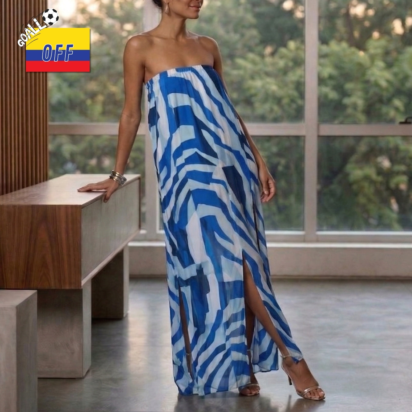 Vestido Habana Azul