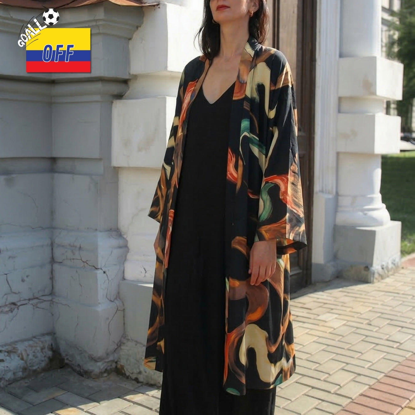 Kimono Bora Bora Negro