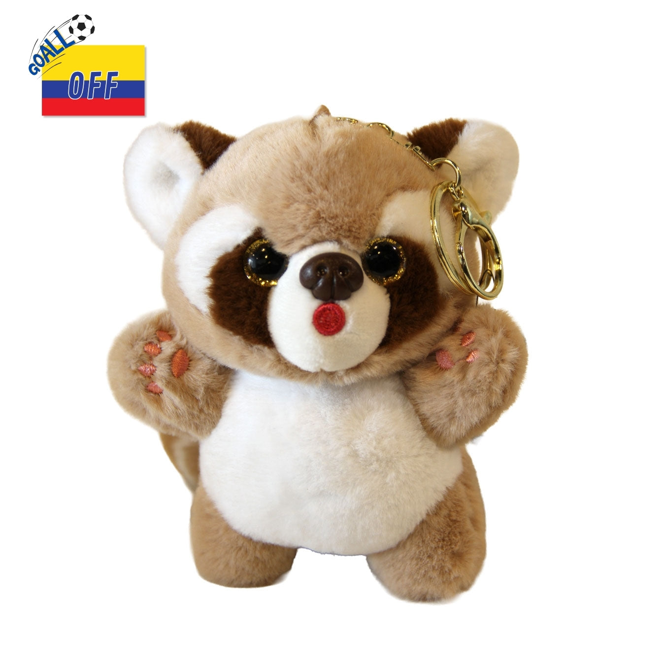 Llavero Peluche Raccoon Bandit