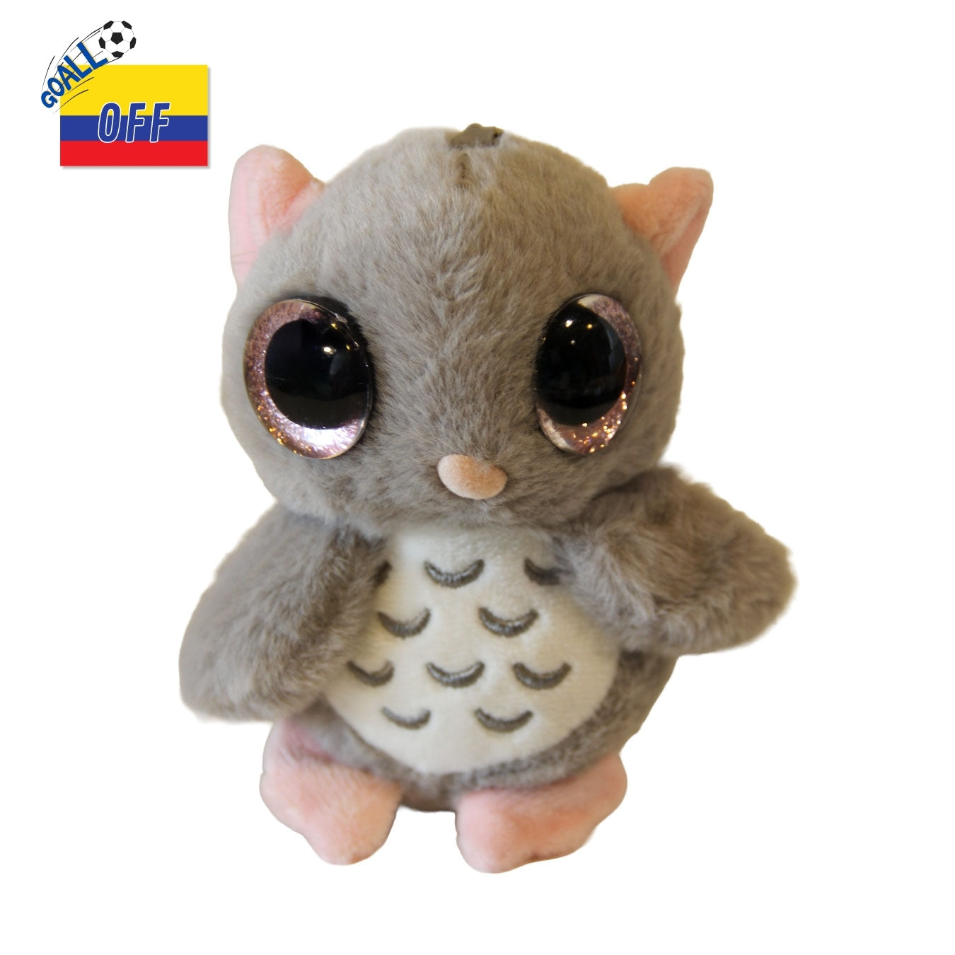 Llavero Peluche Owl Magic – Misty Pink