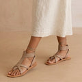 Sandalias Lace-Up Desert Sand
