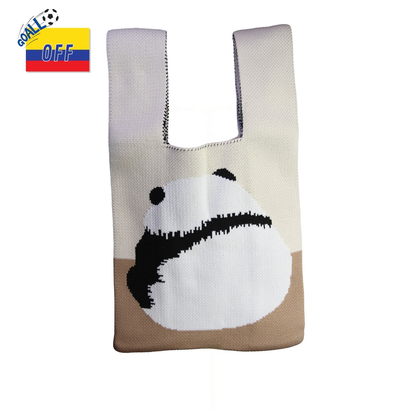 Mini Tote Bag Panda Hug