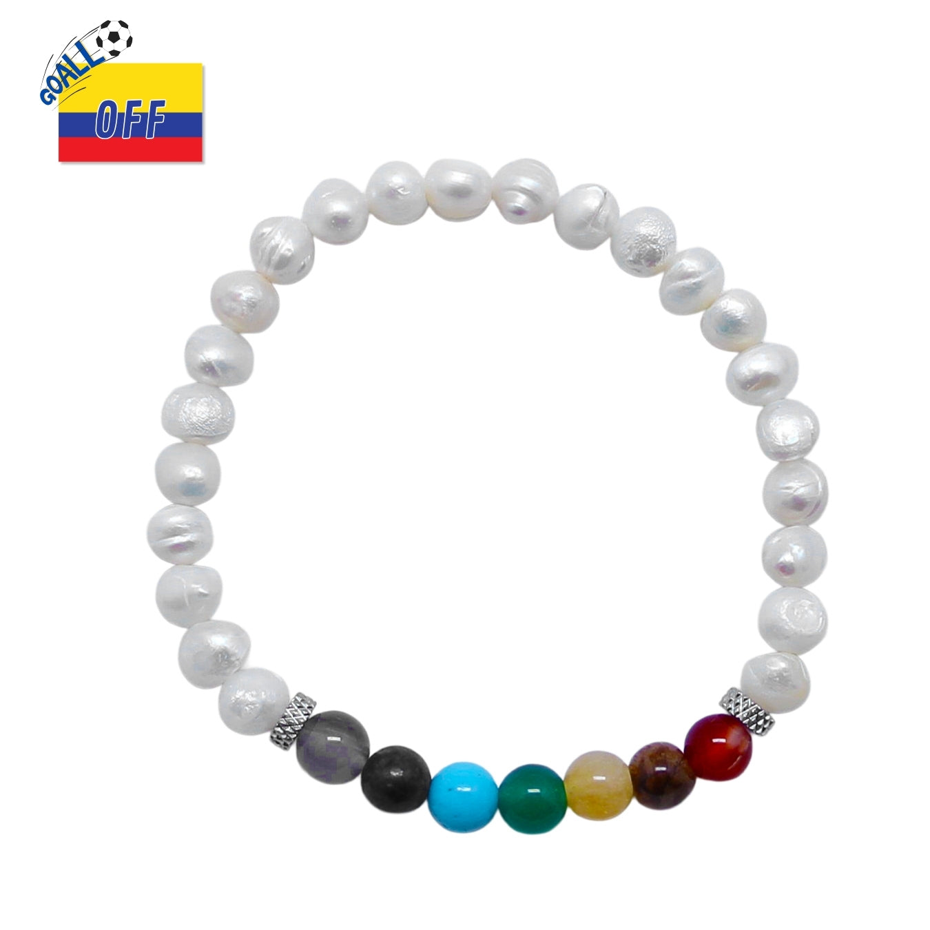 Pulsera Perlas y Chakras
