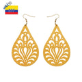 Aretes Gota Ámbar