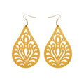 Aretes Gota Ámbar