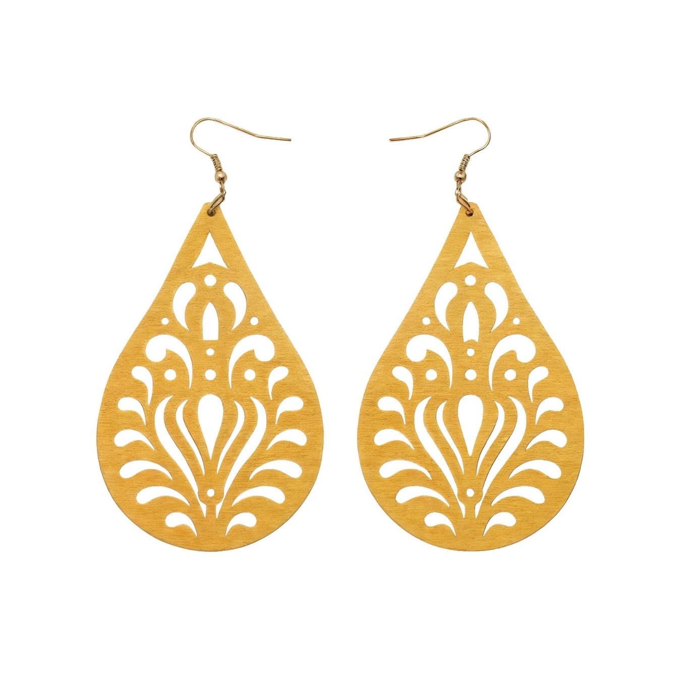 Aretes Gota Ámbar