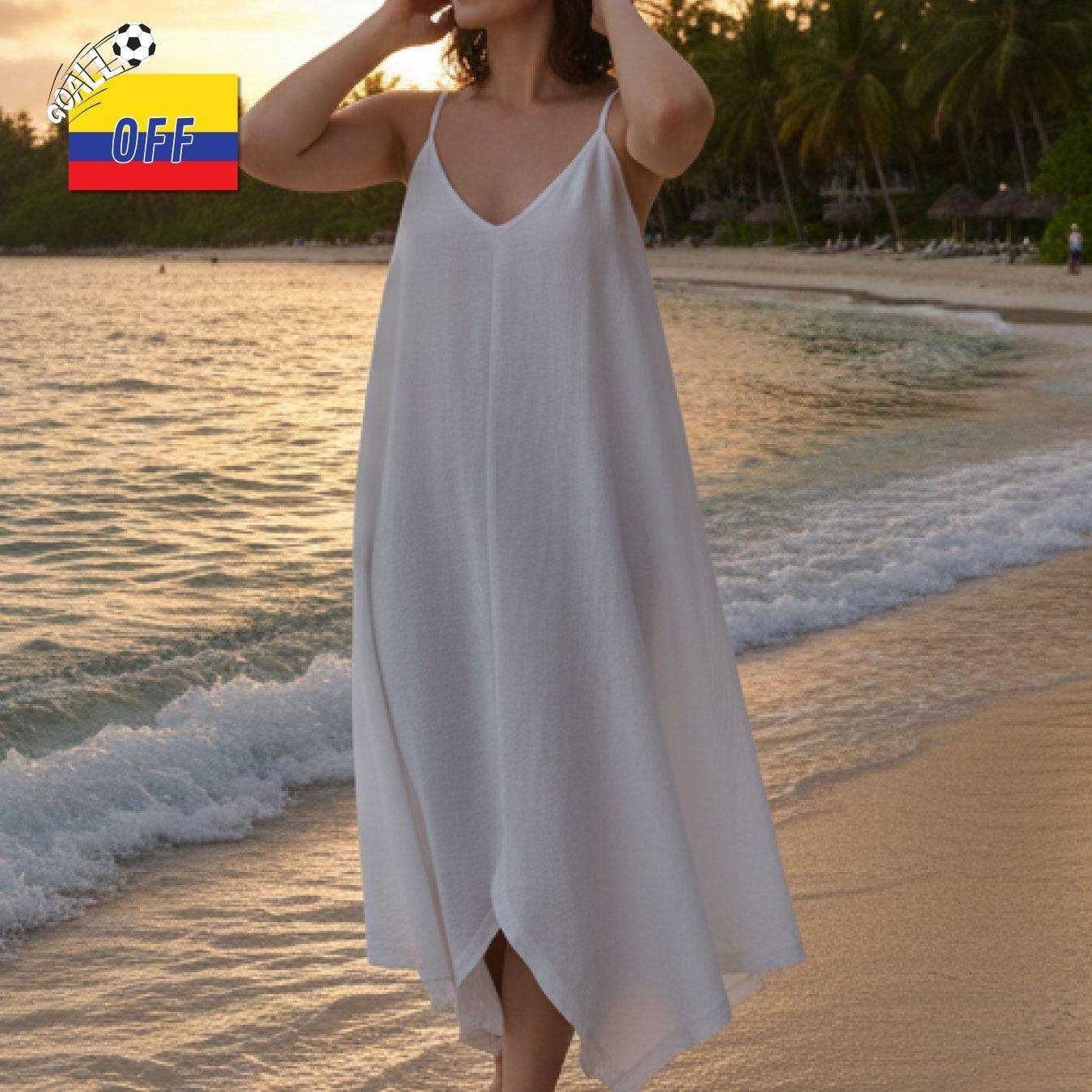 Vestido Steffi Ivory