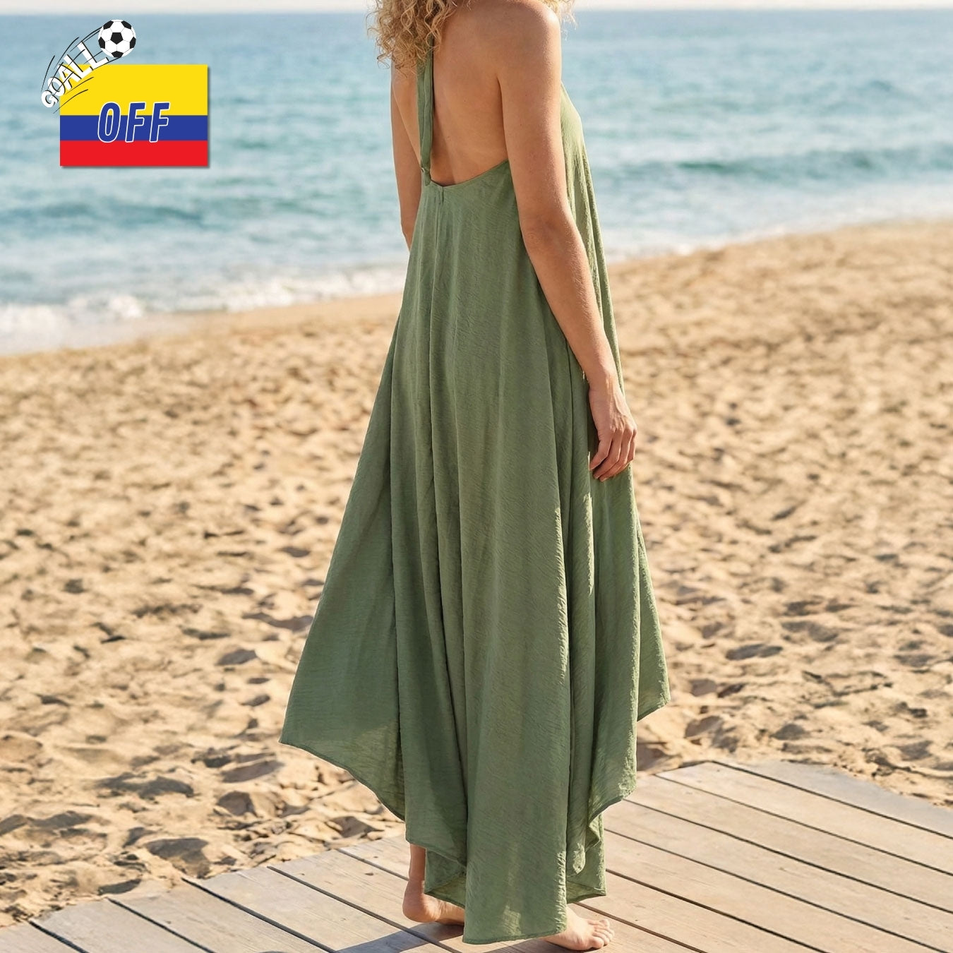 Vestido La Palma Verde