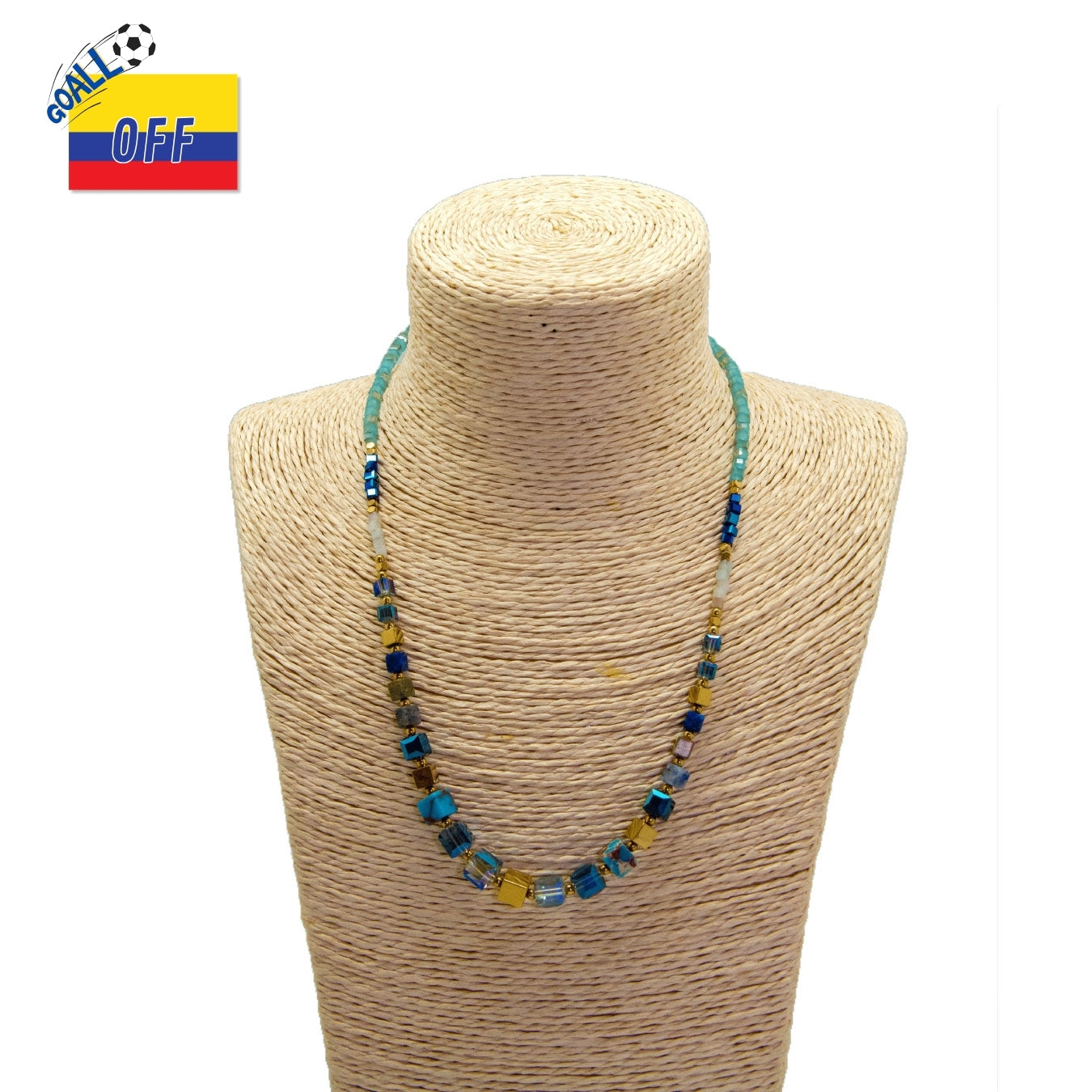 Collar Mosaico Marino