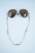 Cuerda para Gafas Diseño Modern Grey & Gold