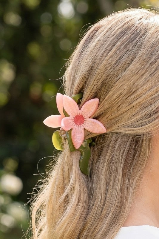 Clip Pinza Floral - Flor de Loto Mix