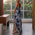 Vestido Habana Hoja Azul
