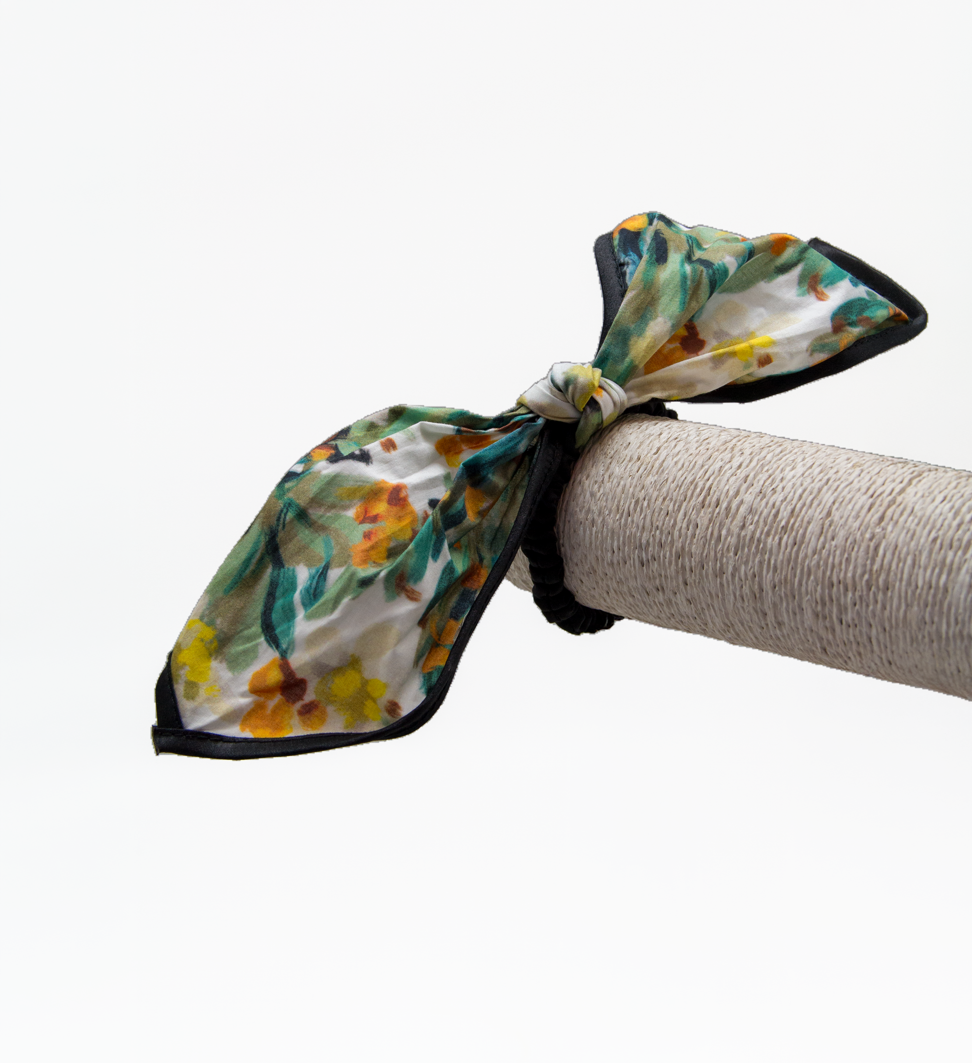 Elástico Verde Floral