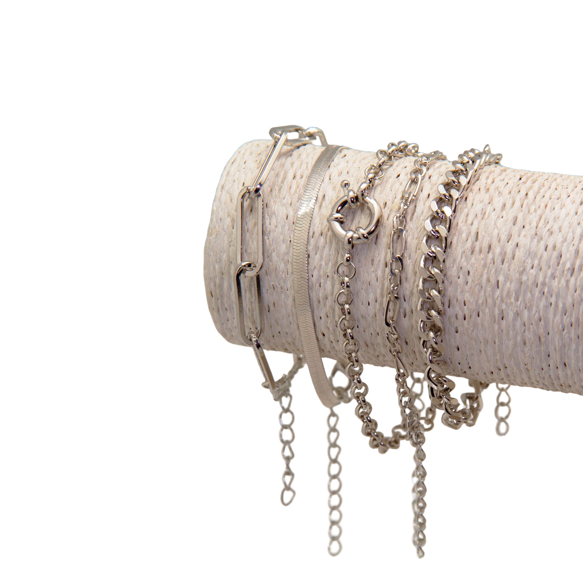 Pulsera Destellos De Plata