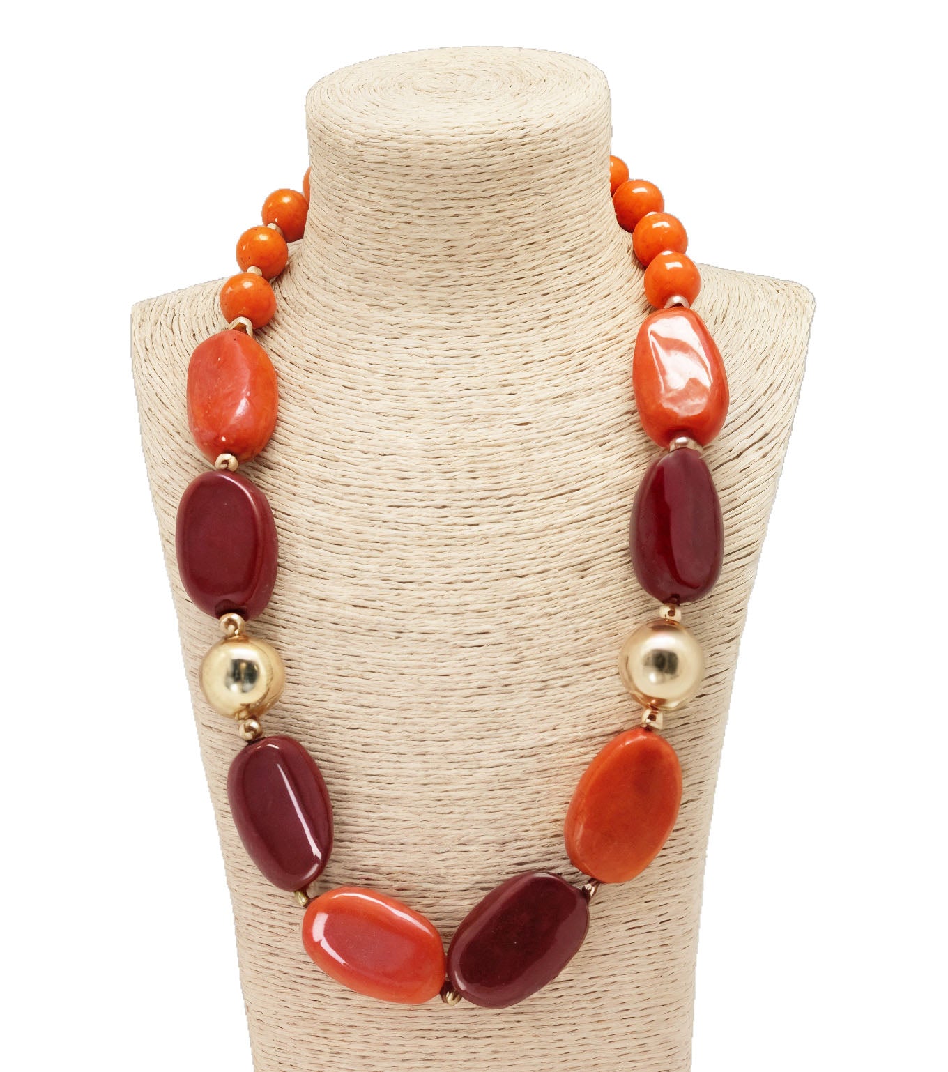 Collar Rojo Vibrante