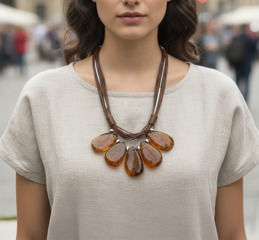 Collar Café Ancestral