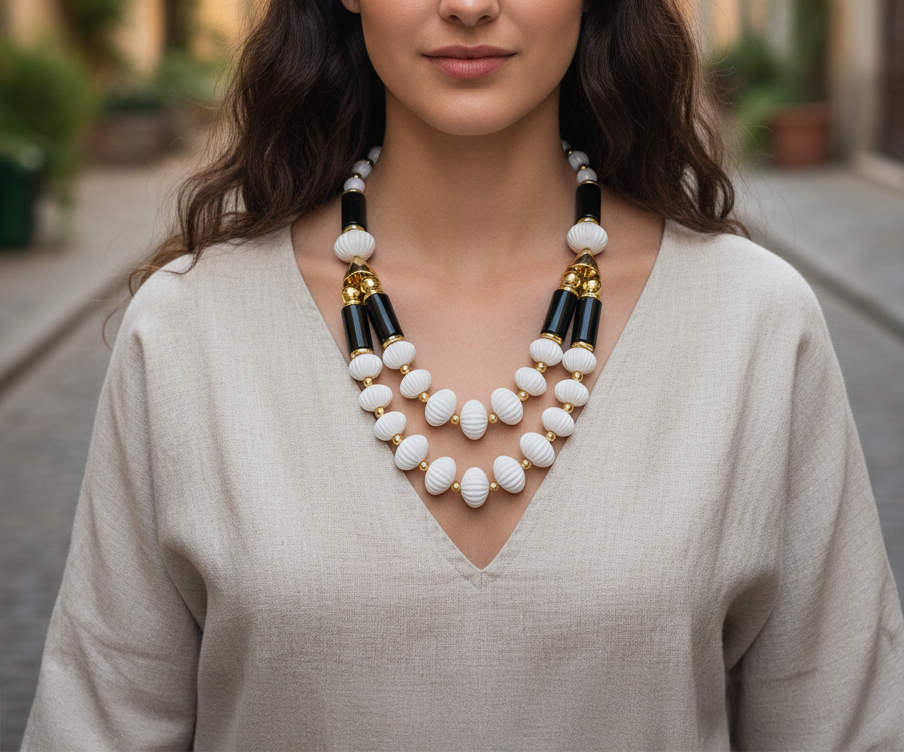 Collar Fresco Blanco
