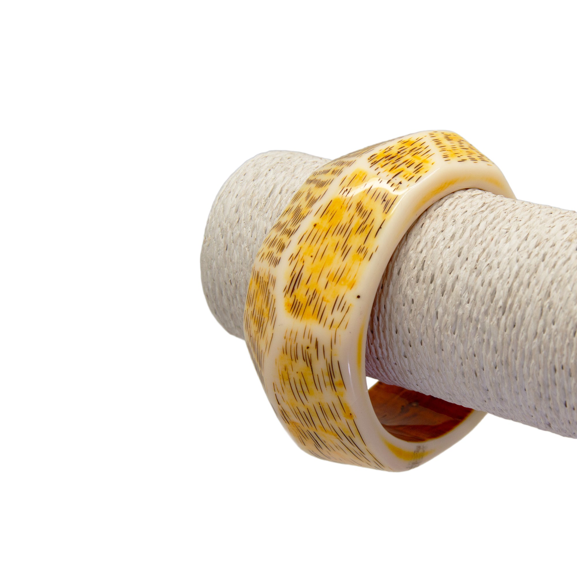Pulsera Amarillo Madera