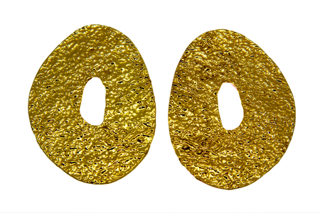 Aretes "Roca de Oro"