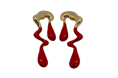 Aretes "Sangre de Dragón