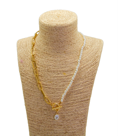 Collar Dúo Contrastante
