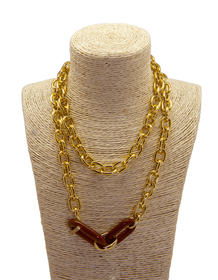 Collar "Eslabón de Fuego"
