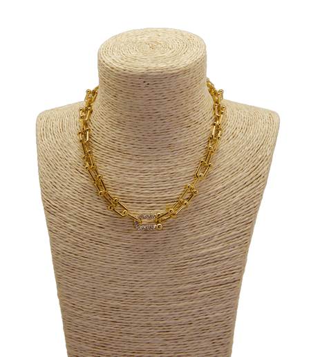 Collar "Eslabón Dorado"