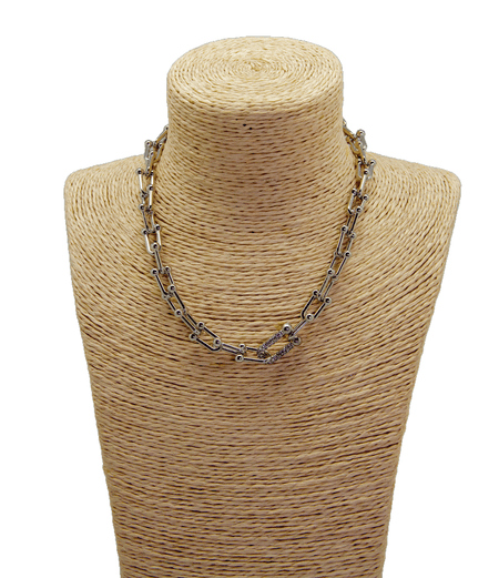 Collar "Eslabón de Plata"