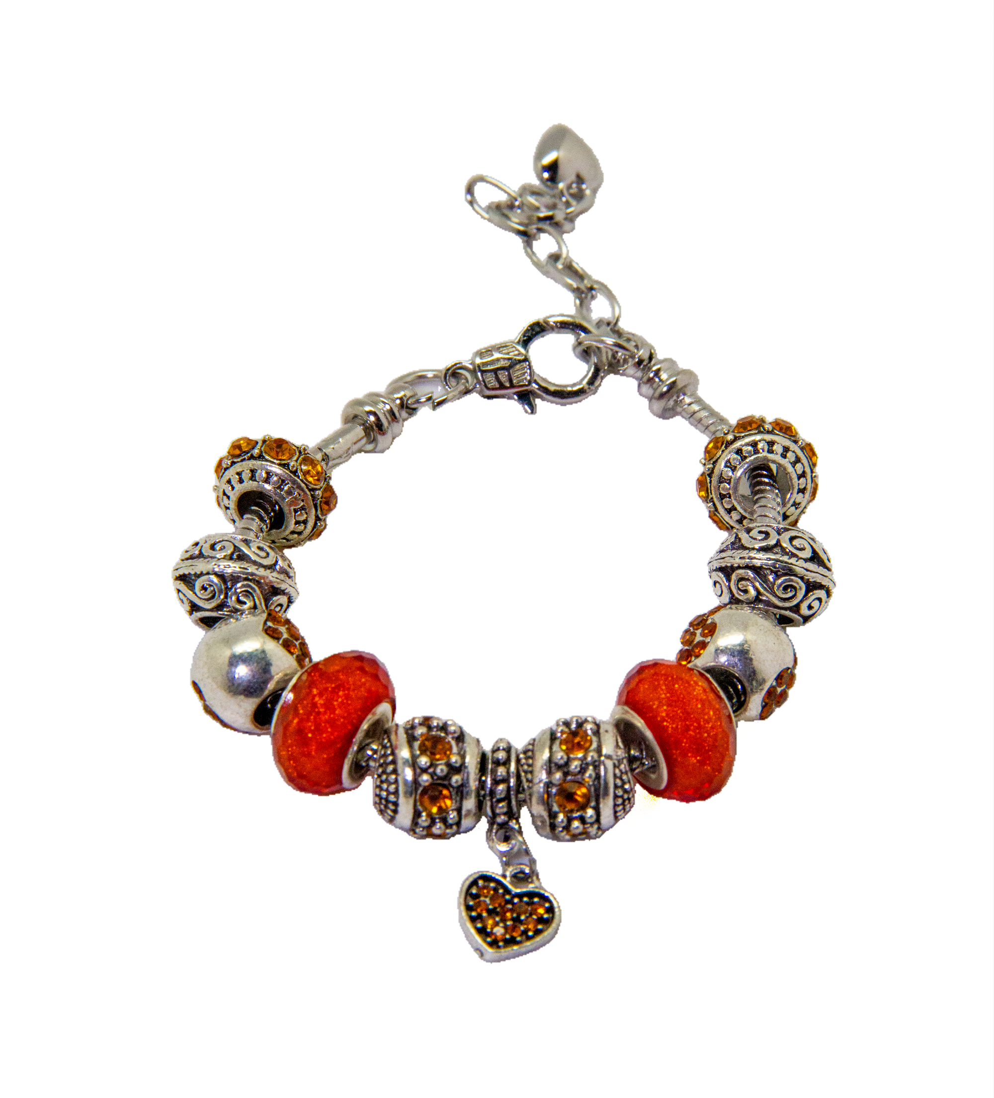 Pulsera "Corazón de Fuego"