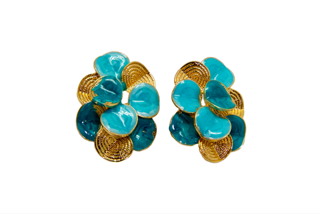 Aretes "Arrecife Dorado"