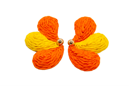 Aretes "Mariposa de Fuego"