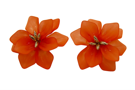 Aretes Hibisco Sunset