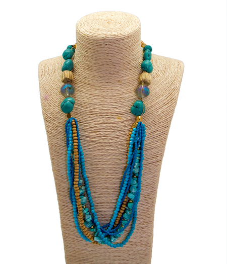 Collar Oasis Turquesa