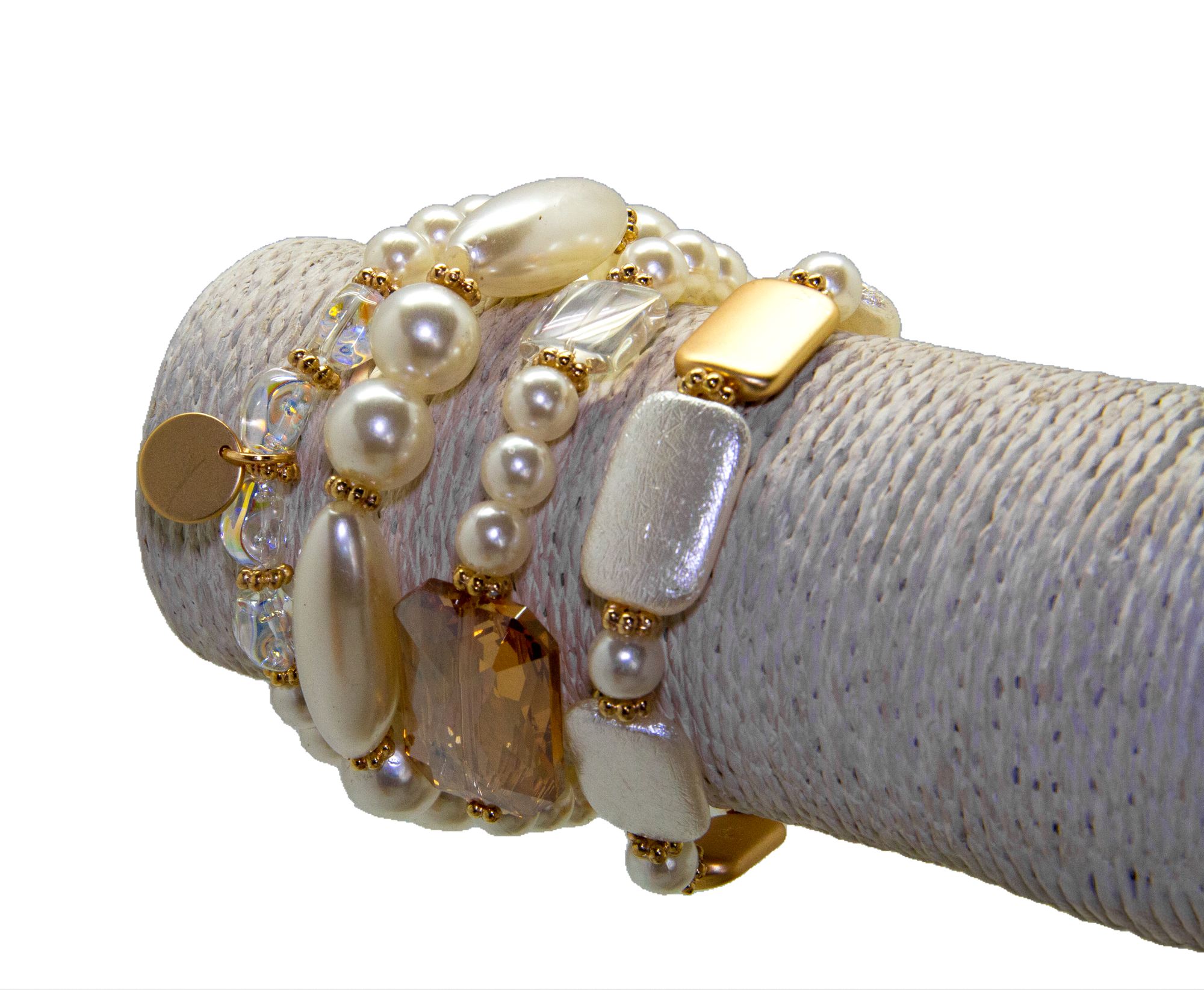 Set de Pulseras "Reina de Perlas"