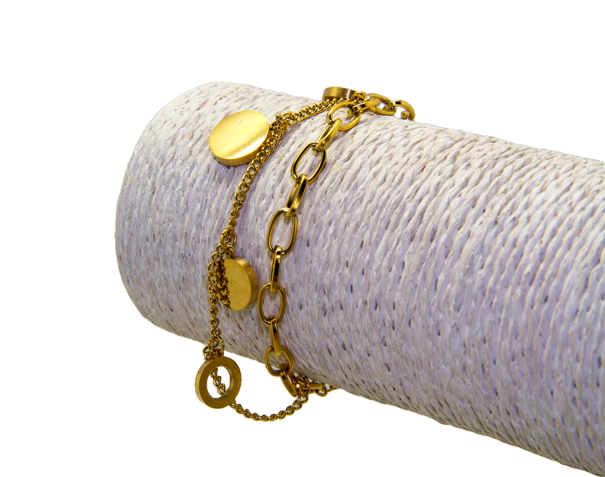 Pulsera "Caminos Dorados"