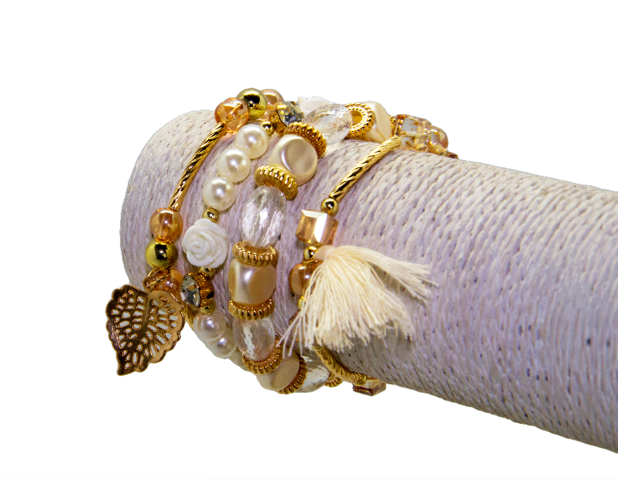 Set de Pulseras "Reina de Oro"