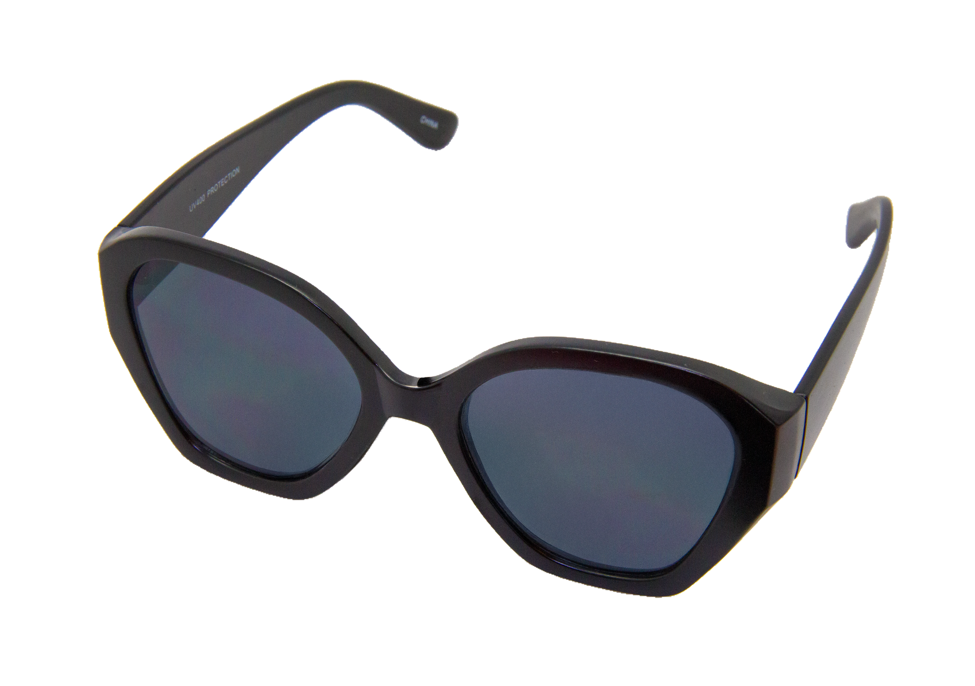 Lentes de Sol con Marco Negro Mate
