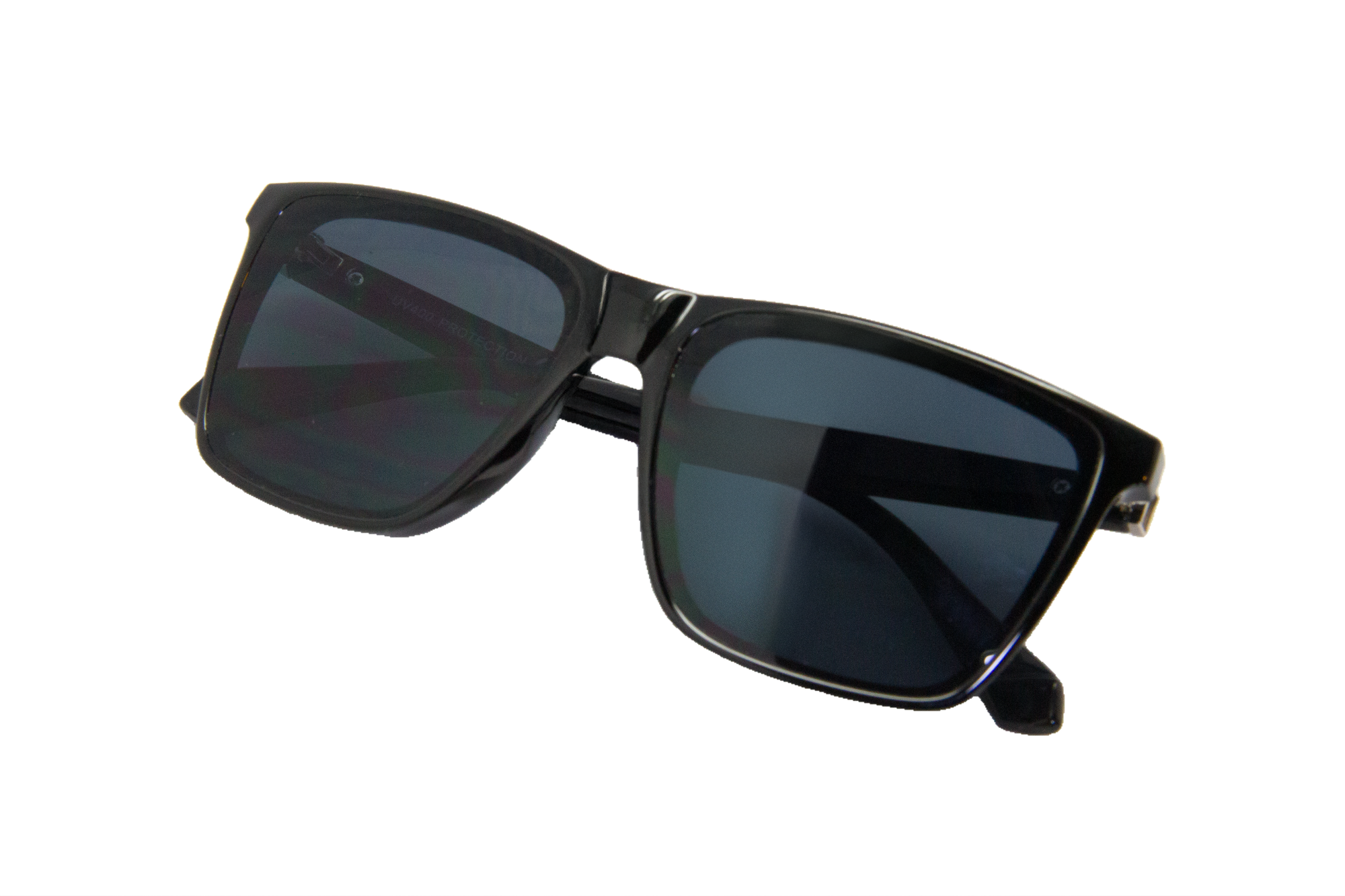 Lentes de Sol con Marco Negro Mate