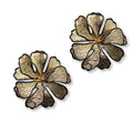 Aretes Anémona Dorada