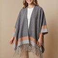 Poncho Armonía Gris