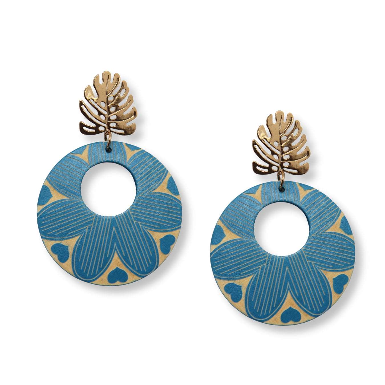 Aretes Monstera