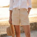 Short Crew beige