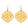 Aretes Mándala Girasol