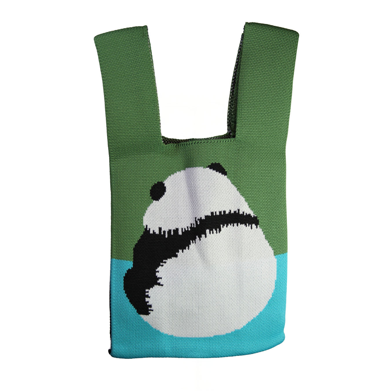 Mini Tote Bag Panda Forest