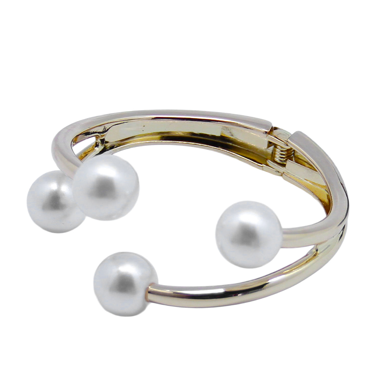Pulsera Orbital Pearl Duo